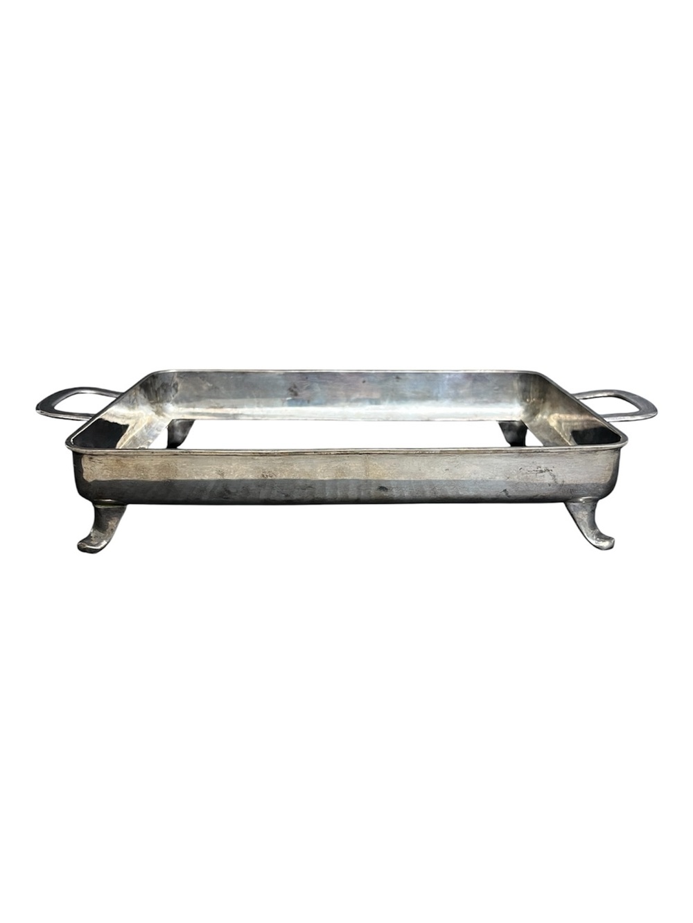 Juventino Lopez Reyes JLR • Mexican Sterling Silver Chafing Stand Frame ≈888g - Picture 5 of 14